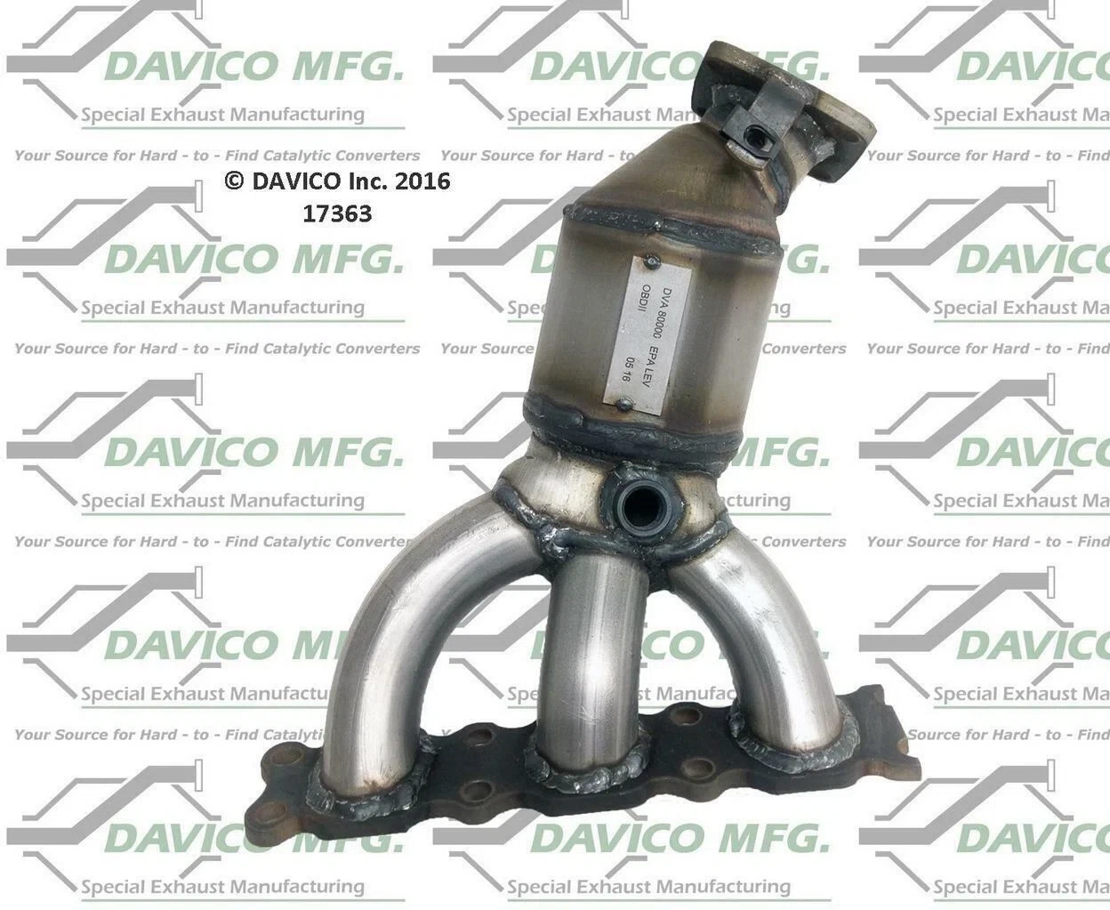 2013-2014 Volvo XC90 Catalytic Converter 17363